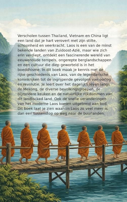 Achterkant van Alles over Laos