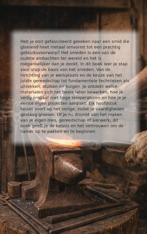 Achterkant van Starten met Smeden