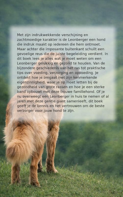 Achterkant van Alles over de Leonberger