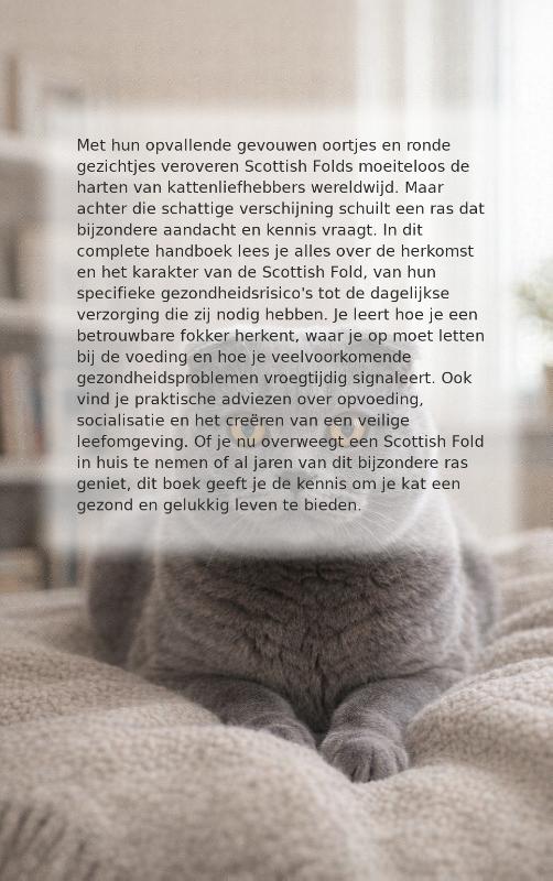 Achterkant van Alles over de Scottish Fold