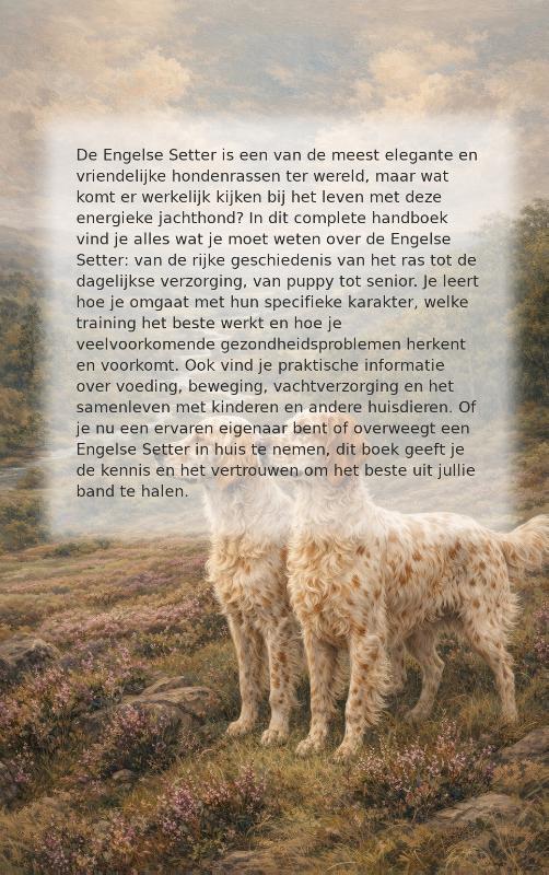 Achterkant van Alles over de Engelse Setter