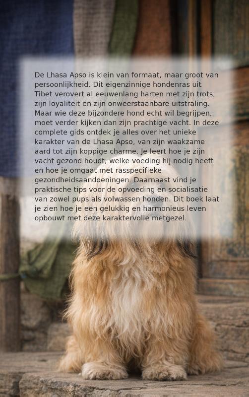 Achterkant van Alles over de Lhasa Apso