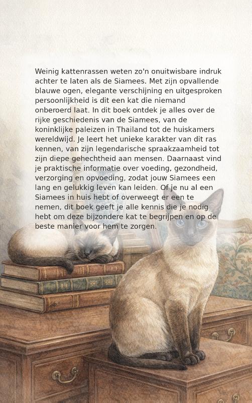 Achterkant van Alles over de Siamees
