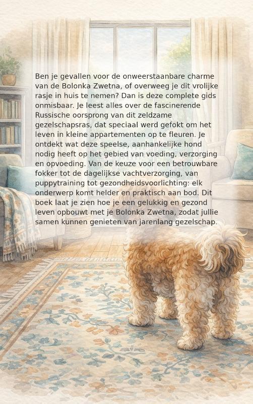 Achterkant van Alles over de Bolonka Zwetna