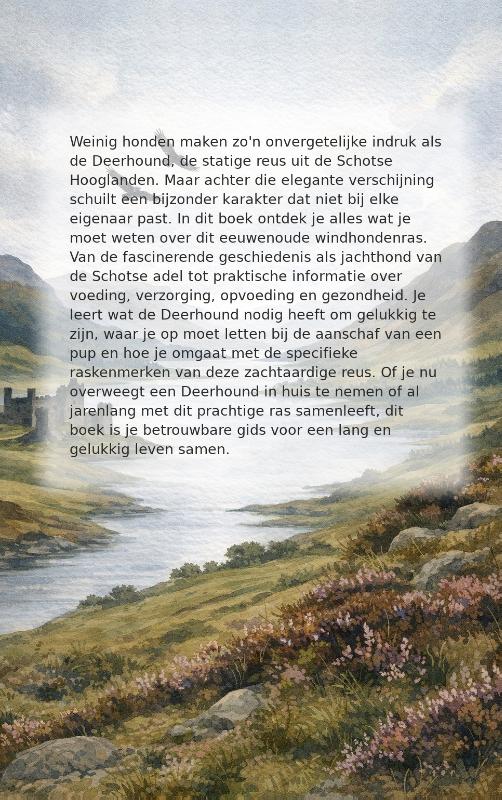 Achterkant van Alles over de Deerhound
