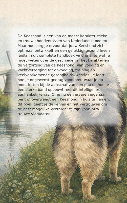 Achterkant van Alles over de Keeshond