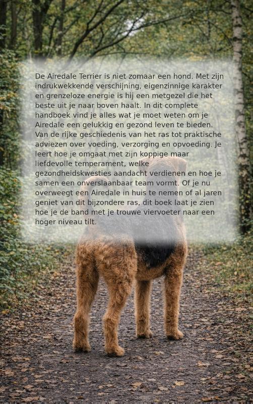 Achterkant van Alles over de Airedale Terrier