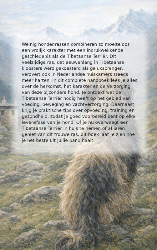 Achterkant van Alles over de Tibetaanse Terrier
