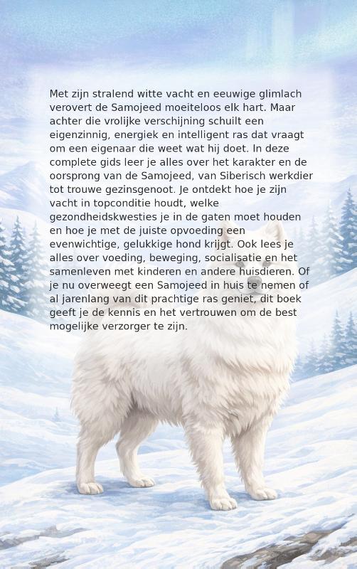 Achterkant van Alles over de Samojeed