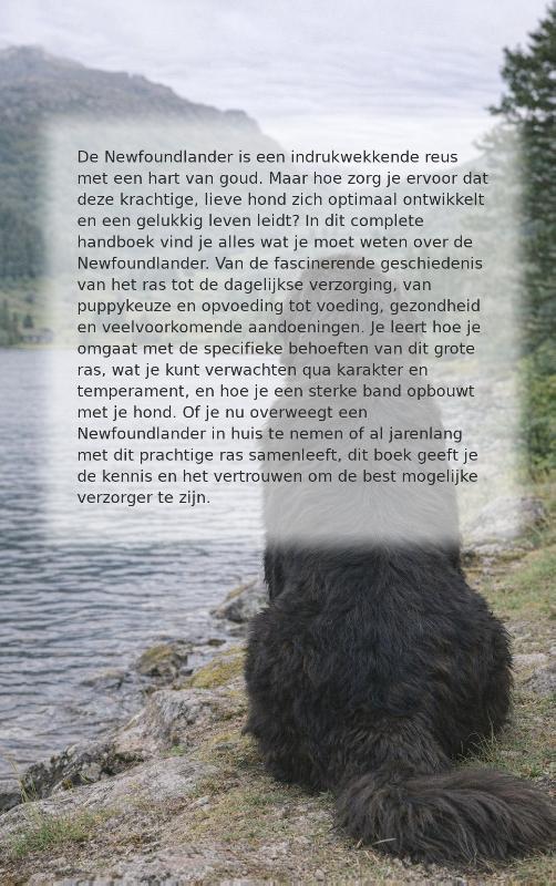 Achterkant van Alles over de Newfoundlander