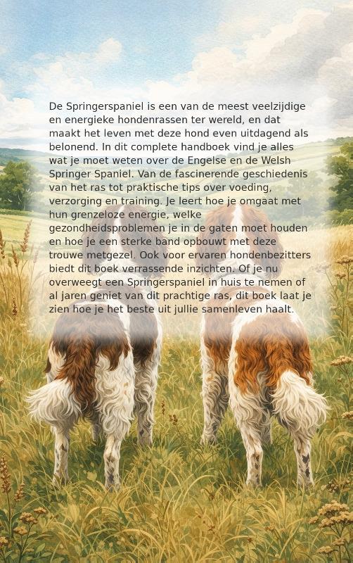 Achterkant van Alles over de Springerspaniel