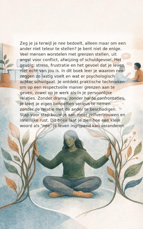 Achterkant van Nee zeggen zonder schuldgevoel