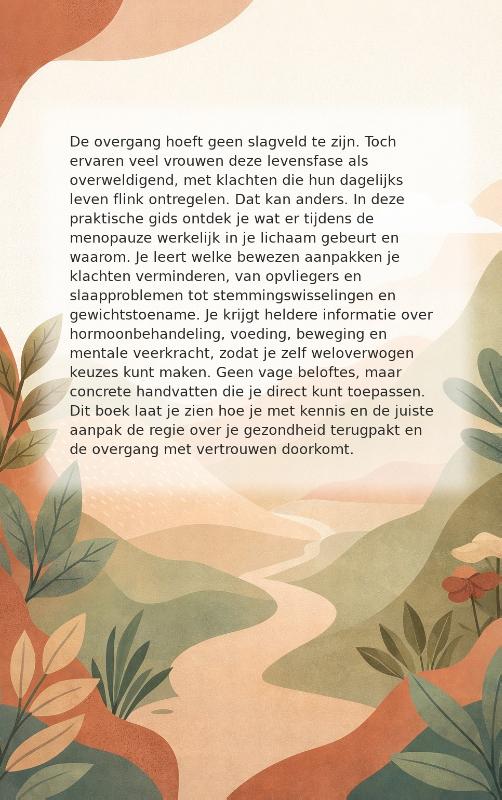 Achterkant van De overgang zonder drama