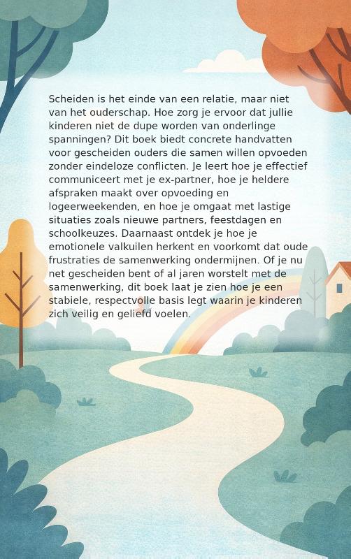 Achterkant van Co-ouderschap zonder ruzie