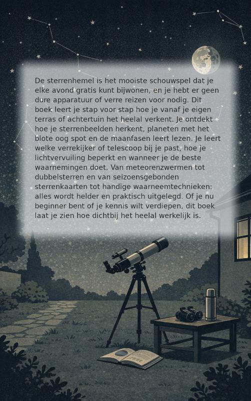 Achterkant van Sterrenwacht in je achtertuin