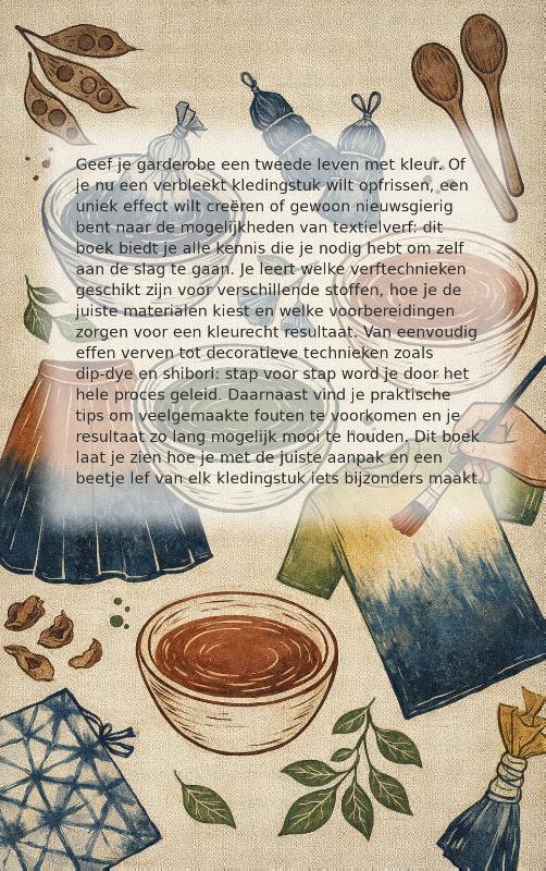 Achterkant van Kleding kleuren en verven
