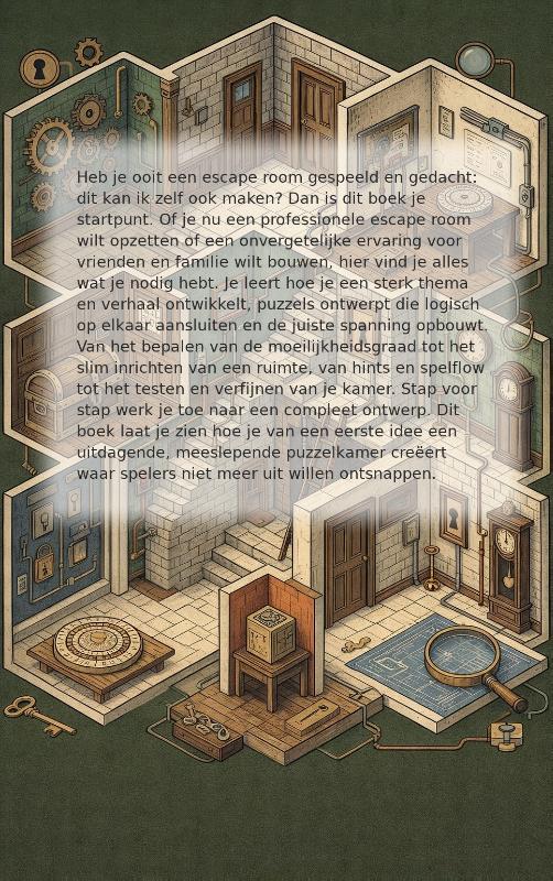 Achterkant van Escape room ontwerpen