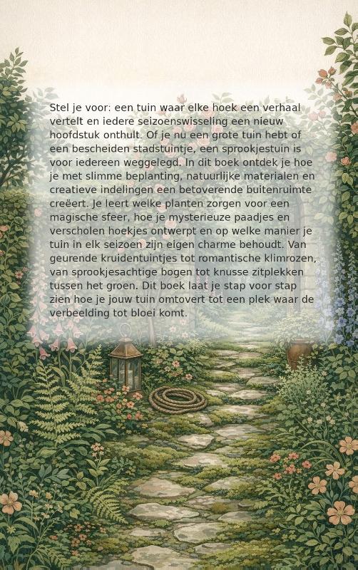 Achterkant van Sprookjestuin aanleggen