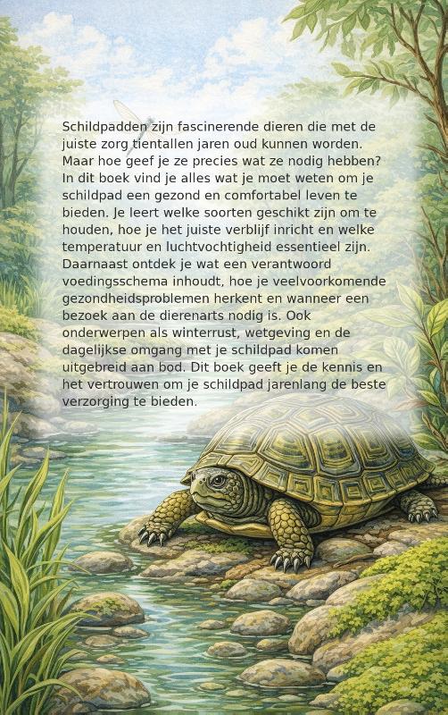 Achterkant van Schildpadden houden