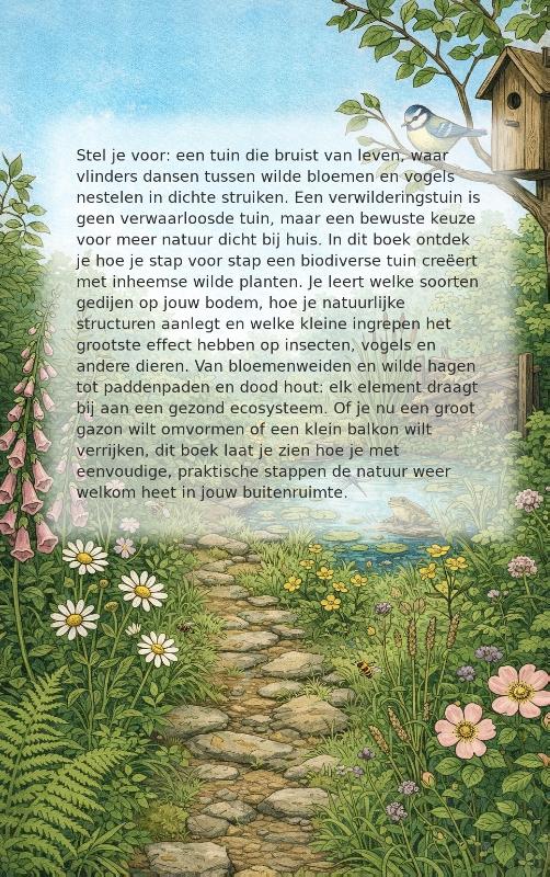 Achterkant van Verwilderingstuin