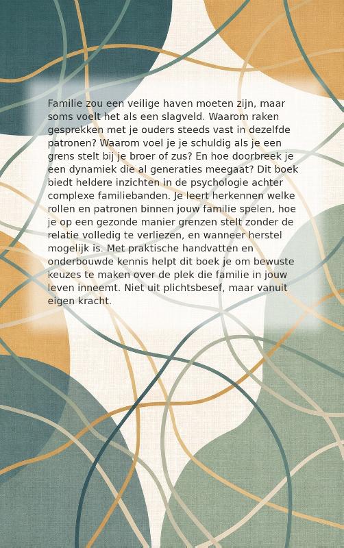 Achterkant van Moeilijke familierelaties