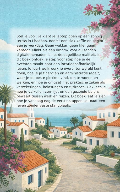 Achterkant van Digitaal nomad worden
