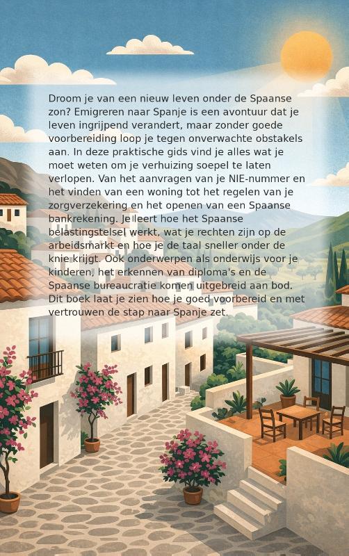 Achterkant van Emigreren naar Spanje