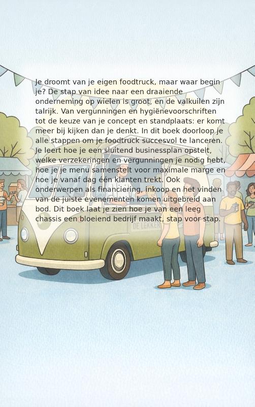 Achterkant van Foodtruck starten