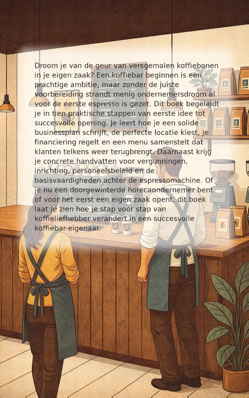 Achterkant van Start je eigen koffiebar