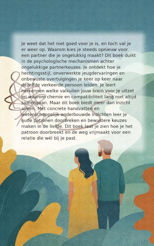 Achterkant van Waarom Worden We Verliefd op de Verkeerde