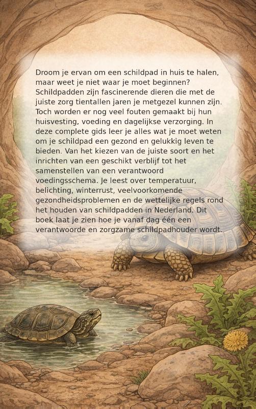 Achterkant van Alles over Schildpadden als Huisdier