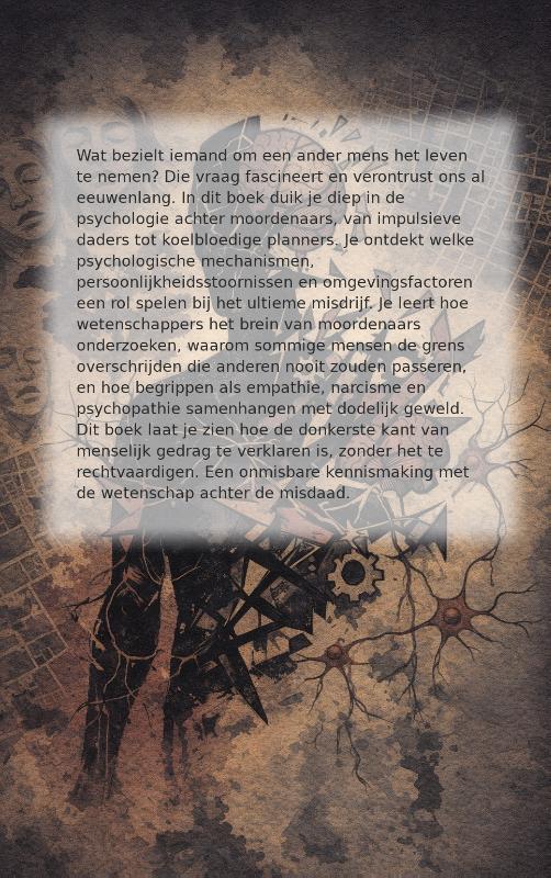 Achterkant van De Psychologie van Moordenaars