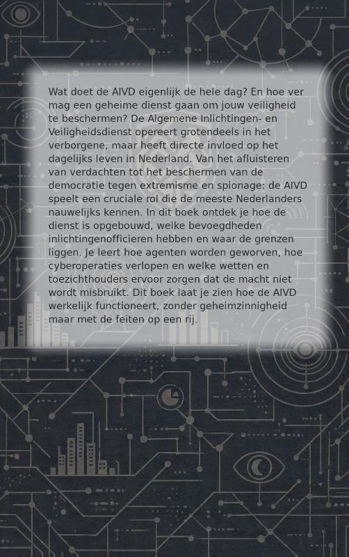 Achterkant van Hoe de AIVD Werkt