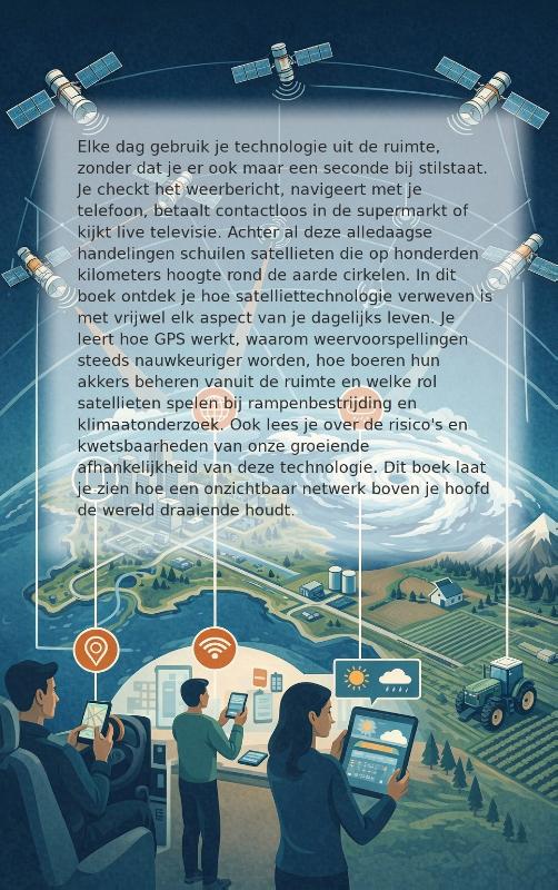 Achterkant van Hoe Satellieten Je Dagelijks Leven Bepalen
