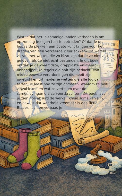 Achterkant van De Gekste Wetten Ooit Gemaakt