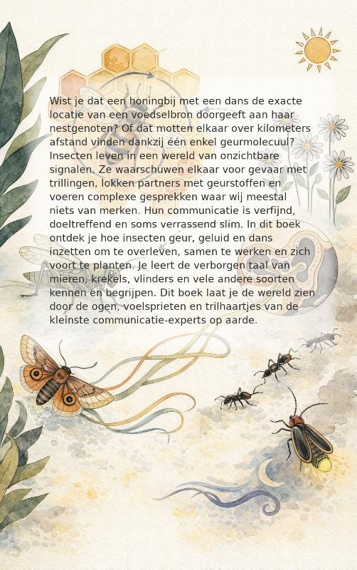 Achterkant van De Taal van Insecten