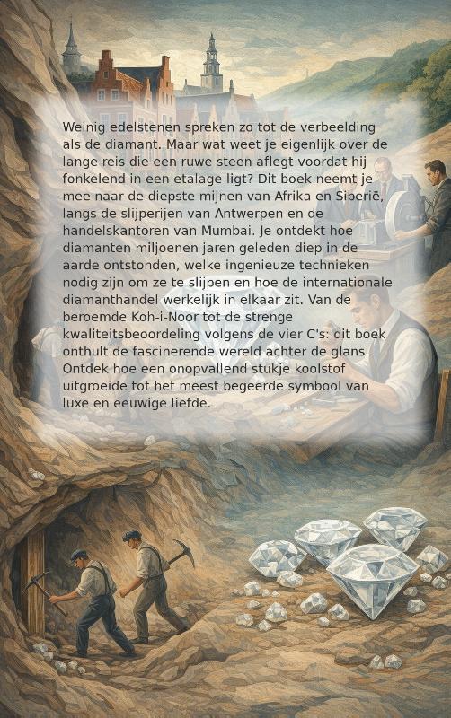 Achterkant van De Wereld van Diamanten
