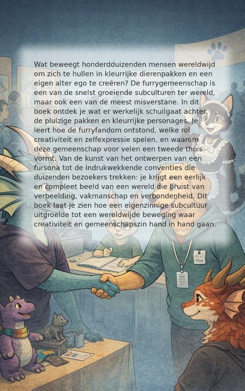 Achterkant van De Wereld van Furries