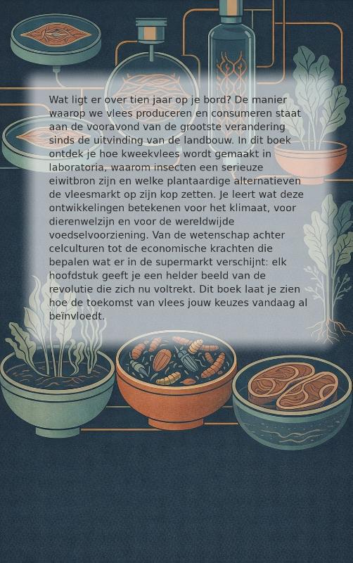 Achterkant van De Toekomst van Vlees