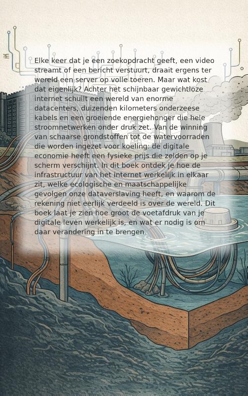 Achterkant van De Verborgen Kosten van het Internet