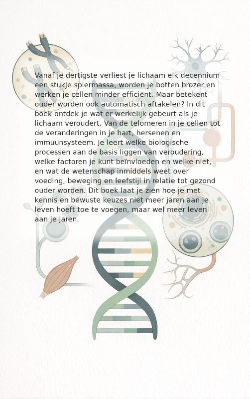 Achterkant van De Wetenschap van Veroudering