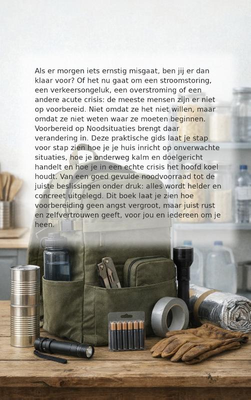 Achterkant van Voorbereid op Noodsituaties