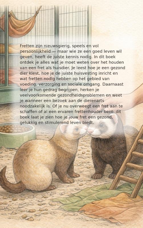 Achterkant van Alles over Fretten als Huisdier
