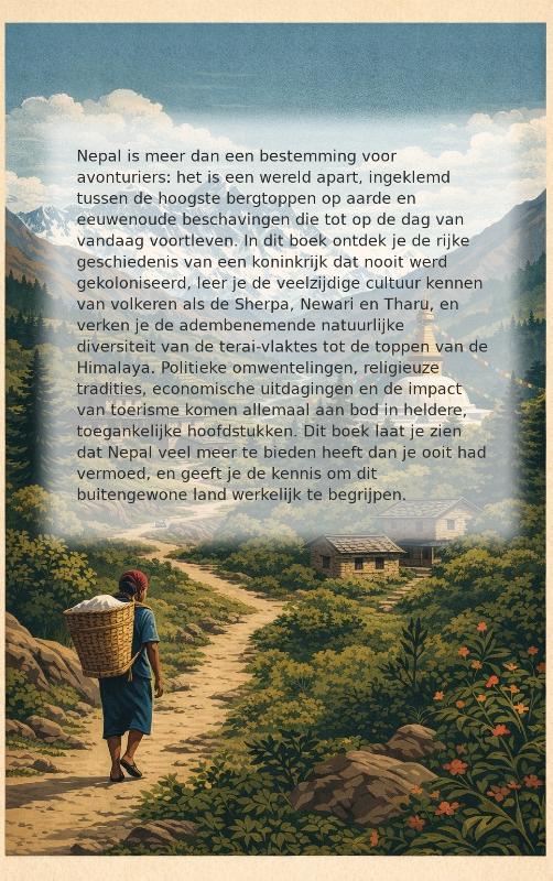 Achterkant van Alles over Nepal