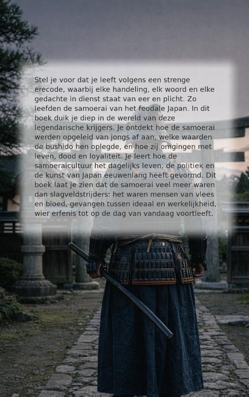 Achterkant van Het Leven van de Samoerai