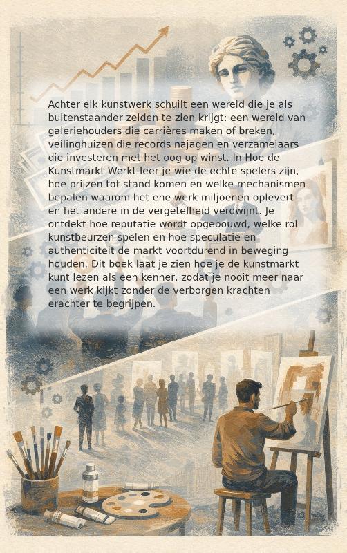 Achterkant van Hoe de Kunstmarkt Werkt