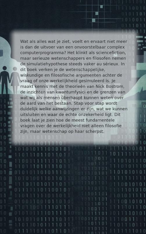 Achterkant van Leven We in een Simulatie