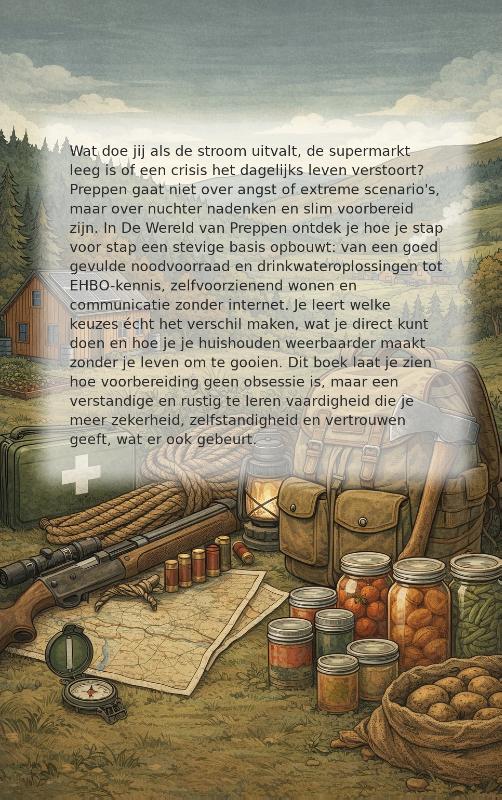Achterkant van De Wereld van Preppen