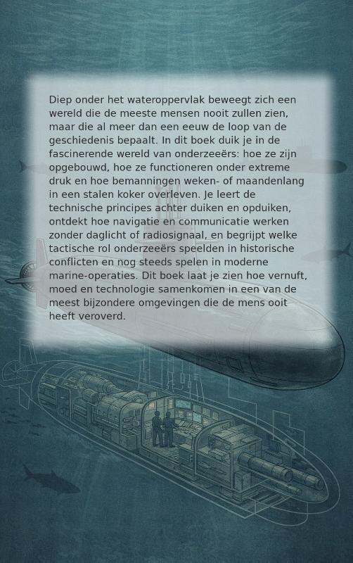 Achterkant van De Verborgen Wereld van Onderzeeërs