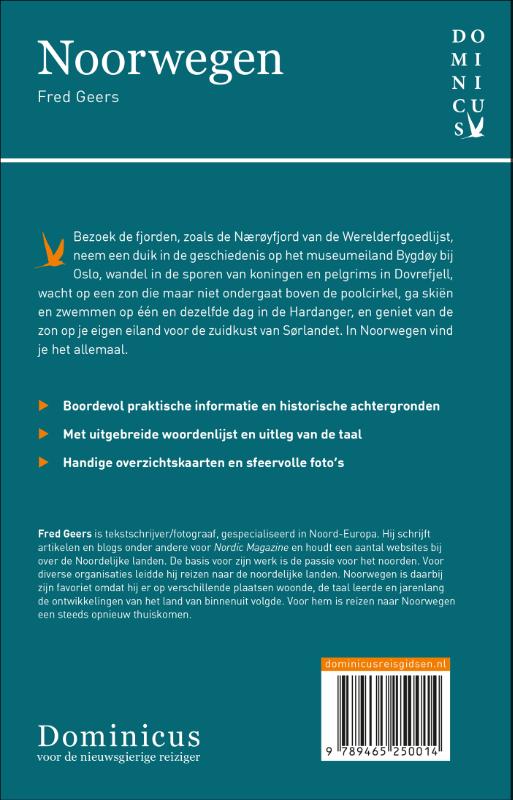 Achterkant van Noorwegen